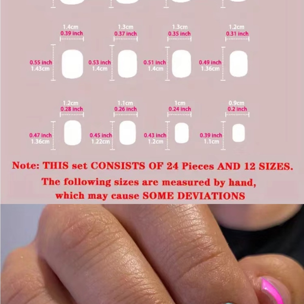 False Nails-24Pcs - Picture 5 of 5